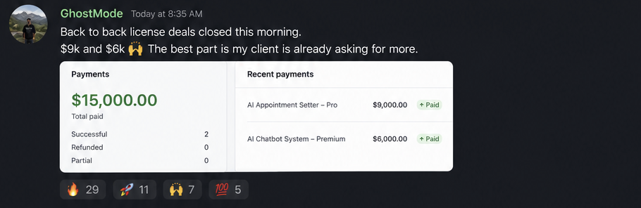 Community post: partner closed back-to-back license deals in a morning